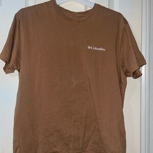 Columbia Men's Tan Short Sleeve Tee